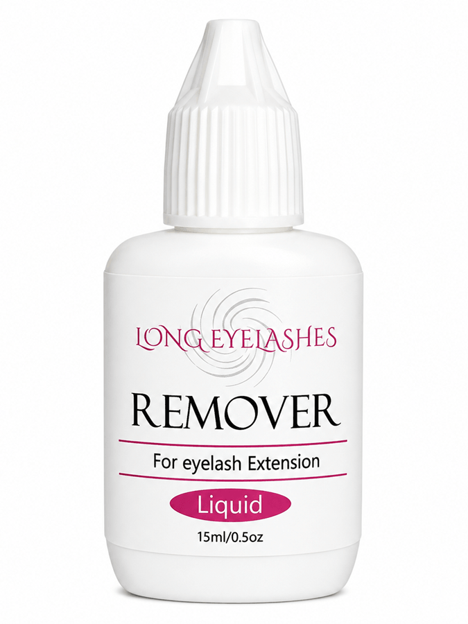 Remover Liquid zum ablösen der künstlichen Wimpern.
Sollte nur von Wimpernstylisten verwendet werden. 