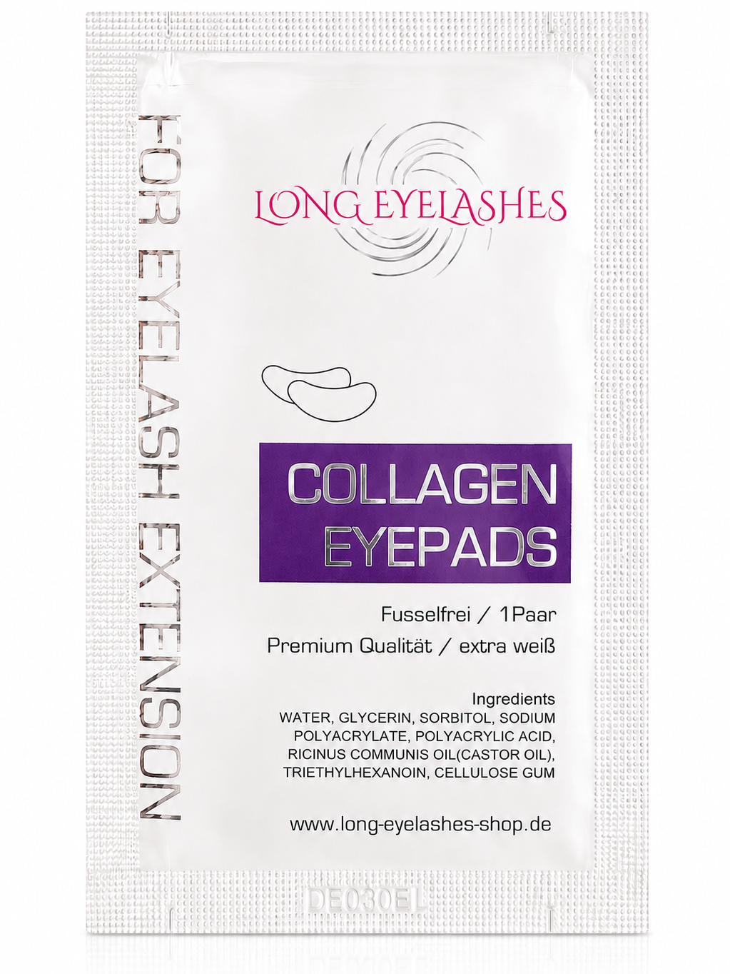 Die Augenpads werden bei der Wimpernverlängerung verwendet, um die unteren Wimpern abzutrennen. Fusselfrei und gut haftend.